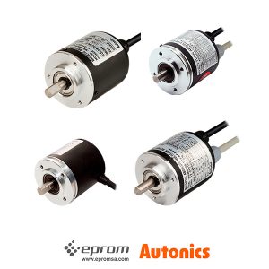 Encoder rotativo absoluto - EPM50S series - Autonics - con árbol macizo /  multivuelta / con interfaz