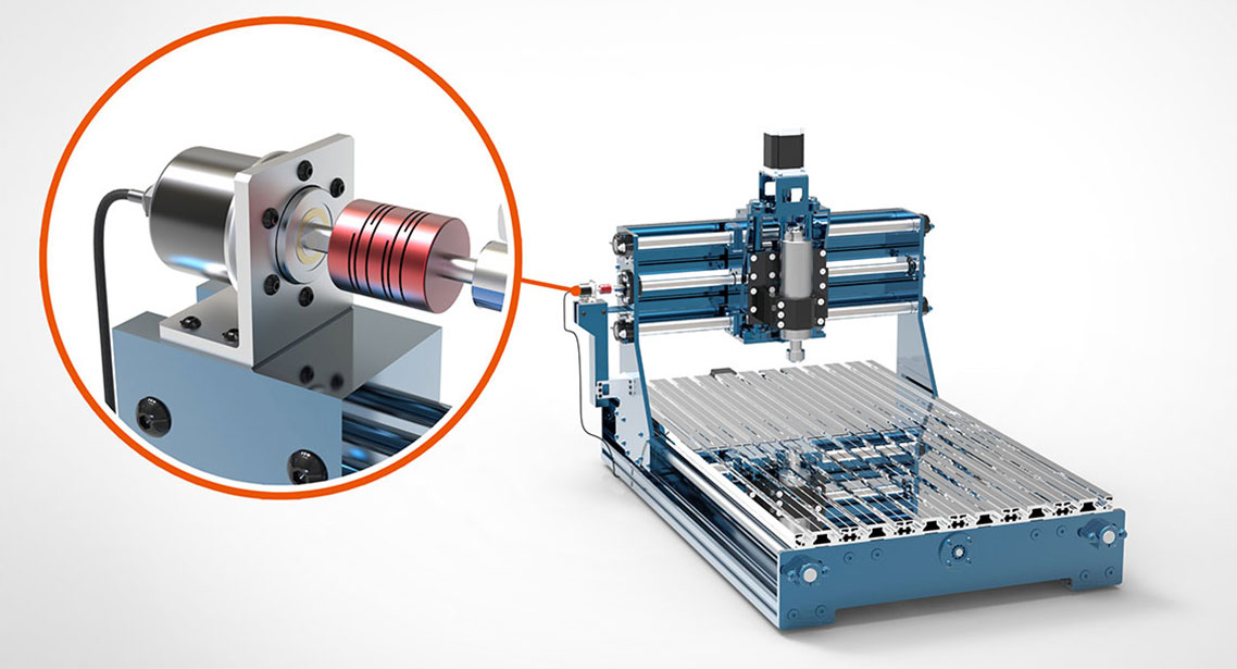 Funcionamiento de los encoders rotativos incrementales de Autonics en fresadoras.