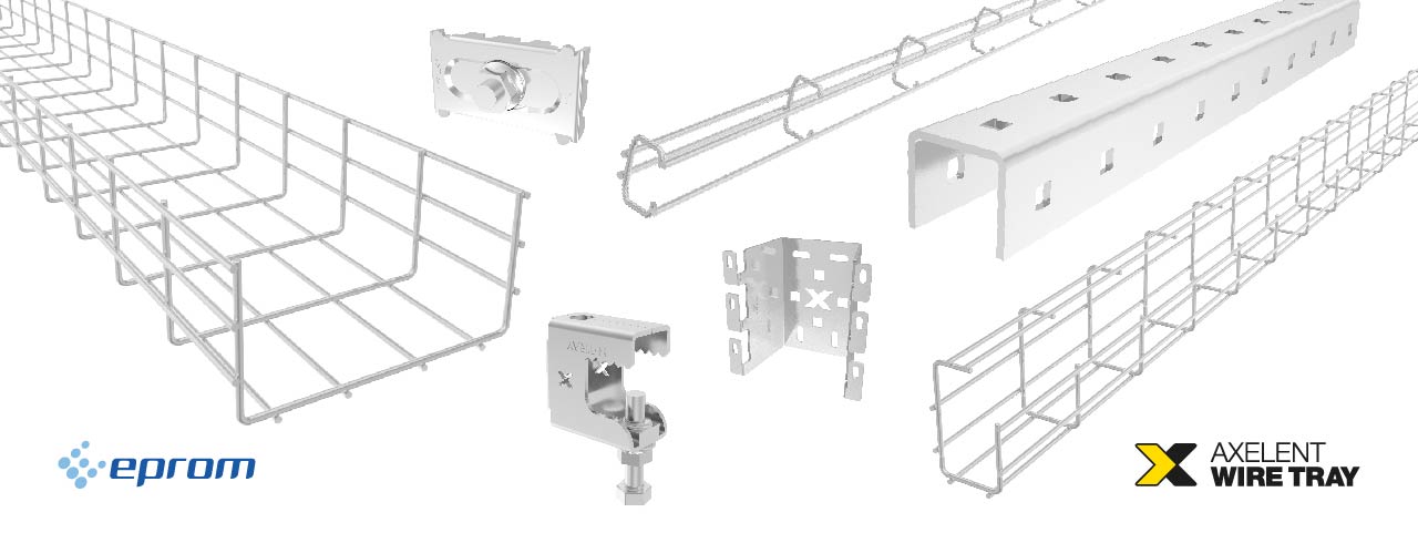 Bandejas portacables X-Tray de Axelent: la solución más eficiente para la gestión de cableado industrial